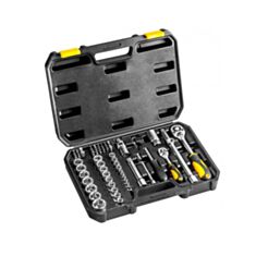 Набір інструментів Topex 38D643 1/2" 72 шт - фото