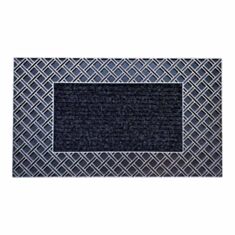 Килимок під двері B'Home Daisy 107 40*70 см сірий - фото