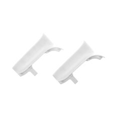 Кут внутрішній для плінтуса ТІС ПЛГВК-0001 з коекструзією білий - фото