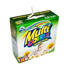 Порошок для прання дитячої білизни MULTICOLOR SENSITIVE 2,5 кг - фото