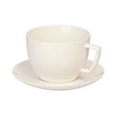 Большая кружка с блюдцем Tescoma CREMA 387139 550 мл - фото