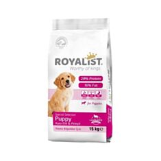 Корм для цуценят Royalist з бараниною та рисом 15 кг - фото