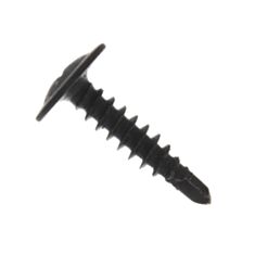 Саморіз з пресшайбою та буром фосфатований Teem 4,2*32 мм 500 шт - фото