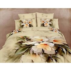 Комплект постільної білизни La Scala ABС-223 200*220 (фотопрінт) - фото