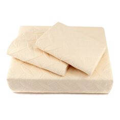 Покривало ТЕП Vintage 220*240 з наволочками 2*50*70 бежеве - фото