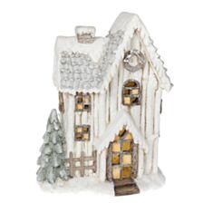 Декор новогодний Дом BonaDi 711-270 с подсветкой LED 45 см - фото