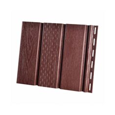 Панель софіту перфорована Rainway 300*3000 мм коричнева - фото