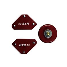 Набір магнітних тримачів S&R 290403005 для зварювання 3 шт - фото