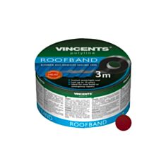 Лента уплотнительная Vincents Polyline Roofband 150 мм 3 м коричневая - фото