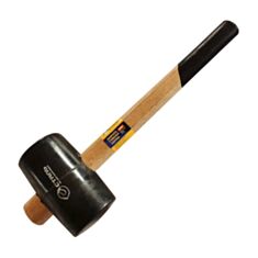 Киянка гумова Сталь 44076 1200 г чорна - фото