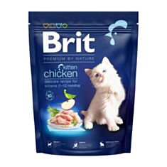 Корм для кошенят Brit Premium by Nature Cat Kitten з курятиною 300 г - фото