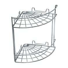 Полка для ванны угловая Artex AR71038 2-ярусная - фото