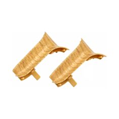 Кут внутрішній для плінтуса ТІС ПЛГВК-0006 з коекструзією бук орландо - фото