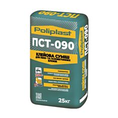 Клей для піно- газоблоків Поліпласт ПСТ-090 зима 25 кг - фото