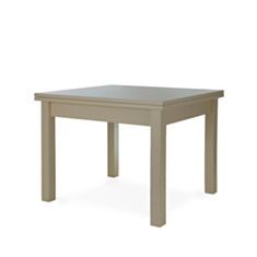 Стол раскладной деревянный Осака RAL9003 100*90 ольха - фото