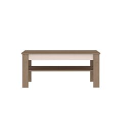 Столик журнальний ARTE Q кремовий - фото