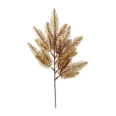 Декоративна новорічна гілка хвойна Yes! Fun 974597 з глітером 50 см - фото