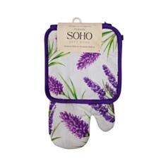 Набір рукавиця та прихватка Soho Flover  - фото