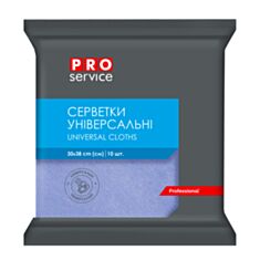 Серветка віскозна PROservice 19100206 30*38 см 10 шт синя - фото