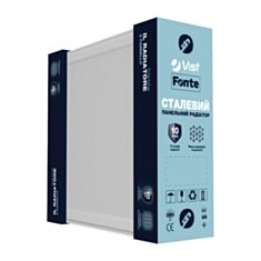 Радиатор стальной Fonte 78-633 тип 22 600*1000 с боковым подключением - фото