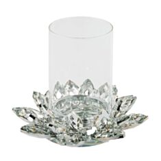 Підсвічник Home&You Cristal Shine Tube 50126-PRZ-SWCZN-L - фото