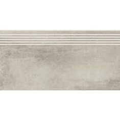 Сходинка Opoczno Grava light grey 29,8*59,8 см світло-сіра - фото