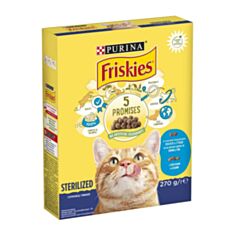 Корм для котів Friskies з лососем та овочами 270 г - фото