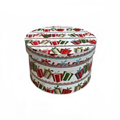 Коробка подарункова Дім Упаковки Новорічна з малюнком 2110098302 16,8*9,7 см - фото