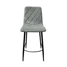 Стілець барний металевий Richman Гаррет Сімпл 27 сірий - фото