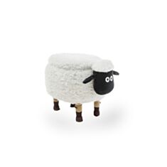 Пуф детский Owieczka Oliwia II белый - фото