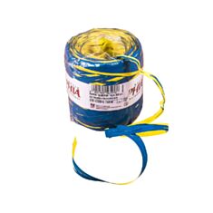 Стрічка рафія President Decorize Патріотична 2742-51 синьо-жовта - фото