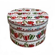 Коробка подарункова Дім Упаковки Новорічна з малюнком 2110098309 31,5*16,8 см - фото