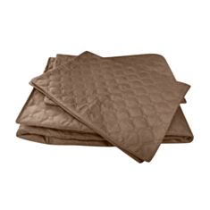 Покривало ТЕП Vintage 220*240 з наволочками 2*50*70 коричневе - фото