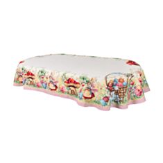 Скатерть пасхальная гобеленовая Limaso MAGIC EASTER OVAL-240 137*240 см - фото