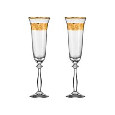 Келихи для шампанського Bohemia Angela 40600-Q8184 190 мл 2 шт - фото