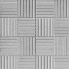 Плитка тротуарная Alex Group Шашка 300*300 мм серая - фото