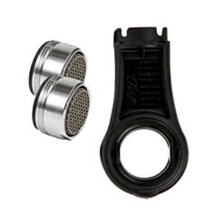 Набір аераторів для змішувача Tucai 202001 М24 зовнішня різьба + ключ для монтажу - фото