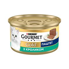 Корм для котів Gourmet Gold паштет з кроликом 85 г - фото