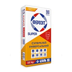 Клей для плитки Ферозит Супер универсальный 25 кг - фото