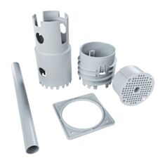  Комплект Kopos MDFZ 80/VDZ_KB з монтажною панеллю і коронкою  - фото