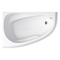 Ванна кутова акрилова ліва Cersanit Joanna 150 L 150*95 з ніжками - фото