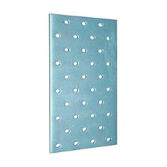 Пластина перфорована Профсталь 80*140 мм - фото