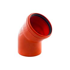 Коліно каналізаційне Valrom внутрішнє 30° D110 мм - фото