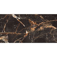 Керамограніт Cerama Market Golden Marquina Grande 60*120 см чорний - фото