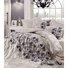 Комплект постільної білизни Cotton Box ModernLine Ranforce Lena Gri 2,0 - фото