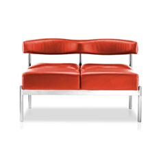 Диван DLS Плаза терракотовый - фото