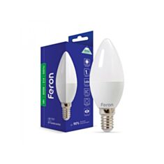 Лампа світлодіодна Feron LB-737 С37 230V 6W E14 520Lm 4000K - фото