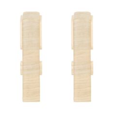 З’єднання для плінтуса Salag NG80 NG8F73 73 дуб полярний 2 шт - фото