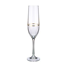 Набор бокалов для шампанского Bohemia Viola Club 40729/Q9324 190 мл 6 шт - фото