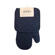 Набір рукавиця та прихватка Soho Blue - фото